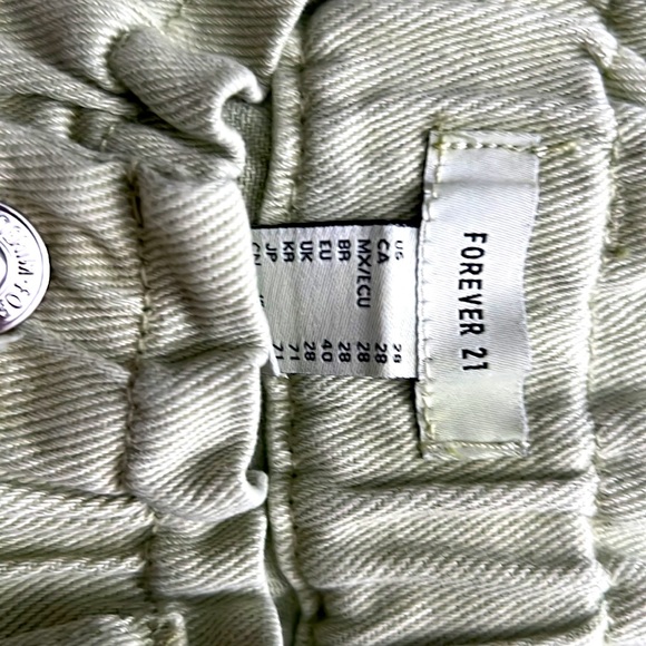 Sage green jeans - Picture 4 of 4